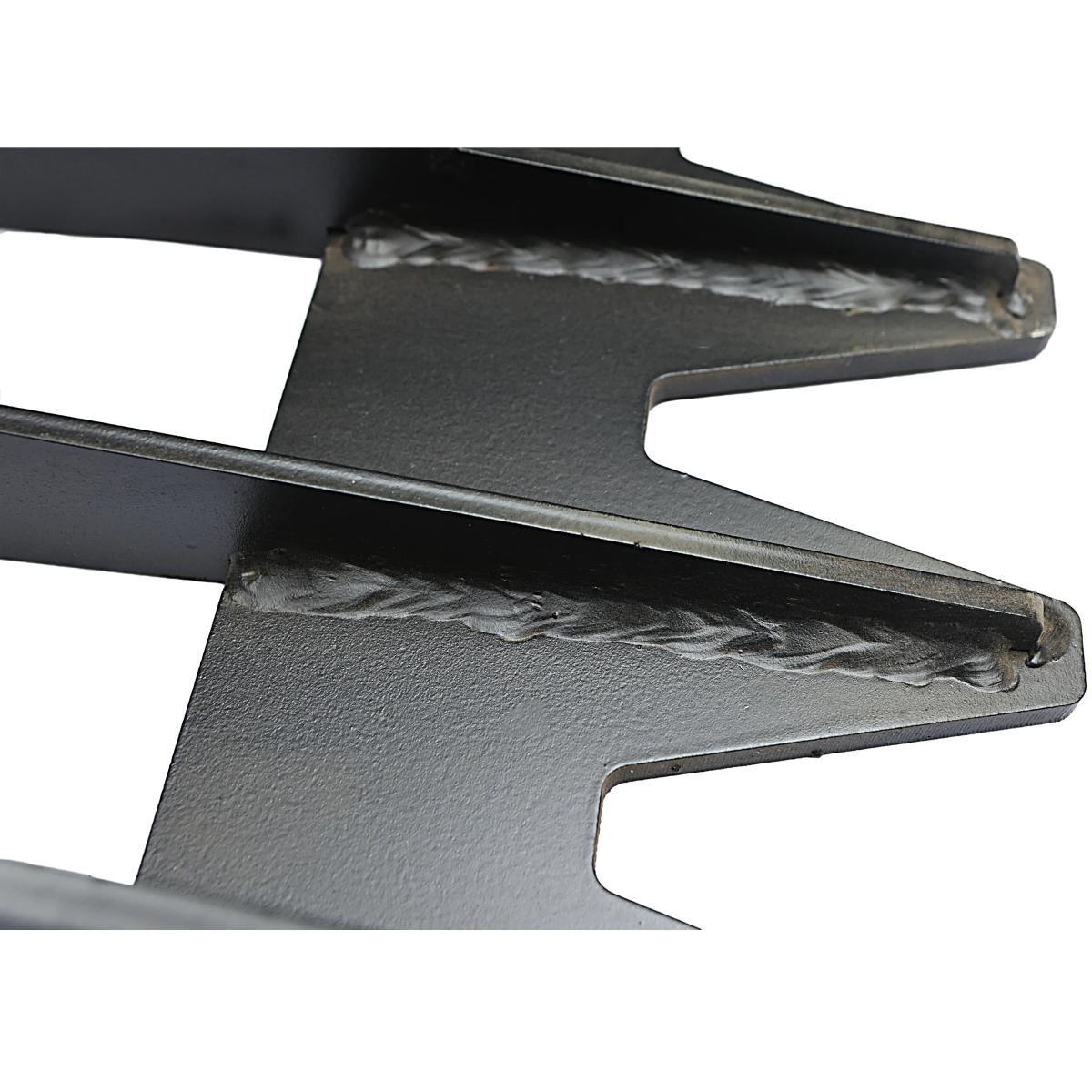 Value Industrial 66" Skid Steer Rock Bucket - Heavy Duty Iron Body