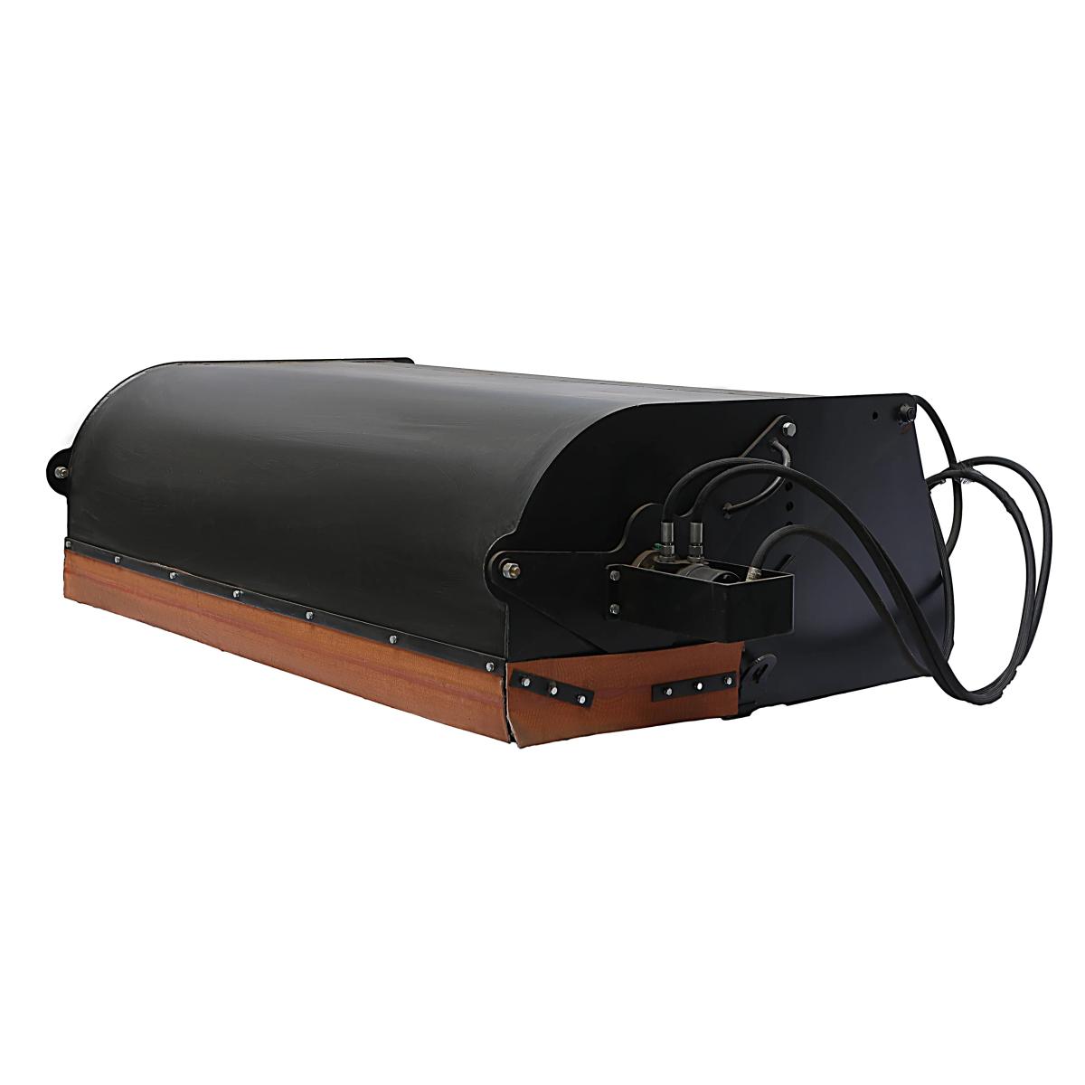 Value Industrial 72" Skid Steer Rotary Broom - 0.56m drum diameter.