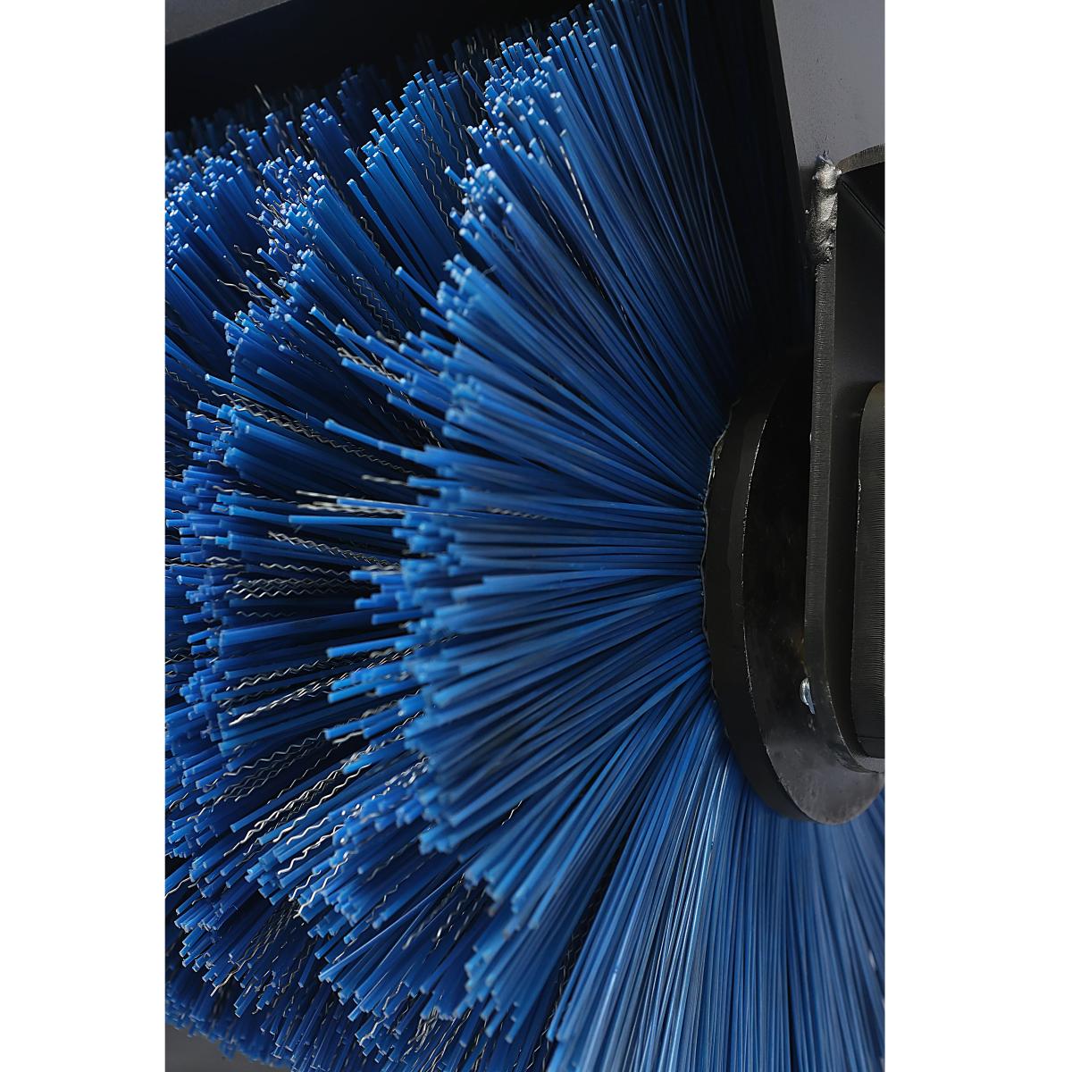 Value Industrial 72" Skid Steer Angle Broom - high powered hydraulic - 30 degree angle