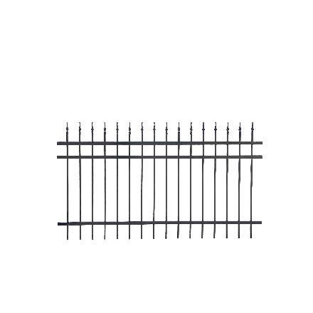 Value Industrial Fence Kit: 144 ft., 7'x4', 20 Panels + Gate