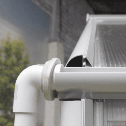 Value Industrial 6'x6'x7' Walk-in Garden Greenhouse - poly-carbonate panels - aluminium frame