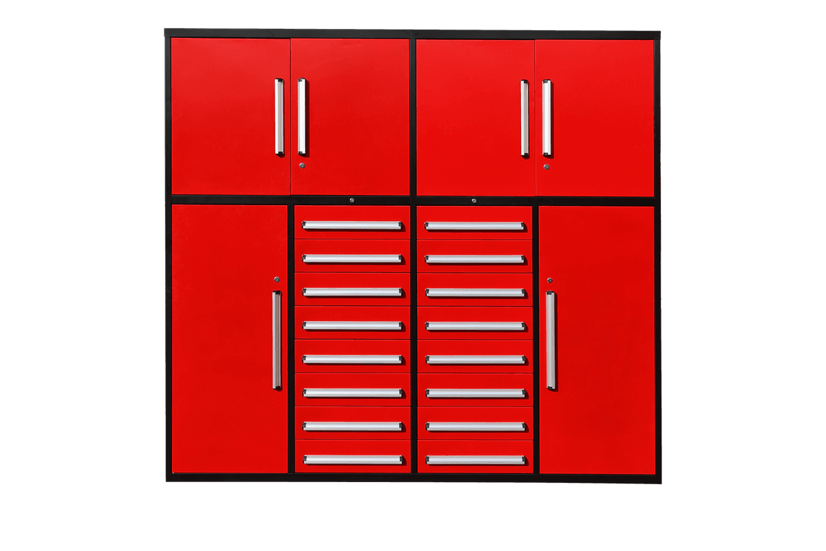 Value Industrial 7FT-16D Workbench Cabinet