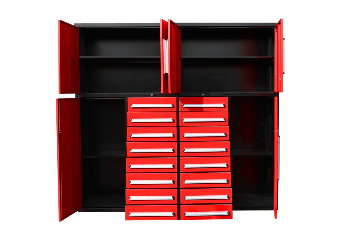 Value Industrial 7FT-16D Workbench Cabinet