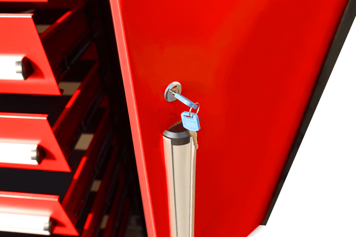 Value Industrial 7FT-16D Workbench Cabinet