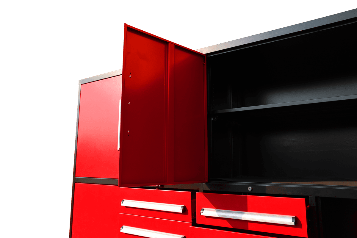 Value Industrial 7FT-16D Workbench Cabinet