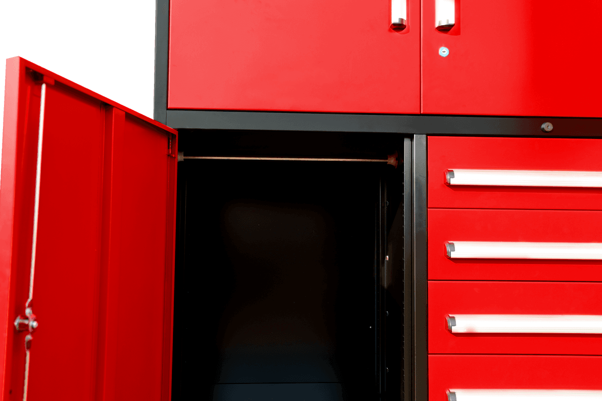 Value Industrial 7FT-16D Workbench Cabinet