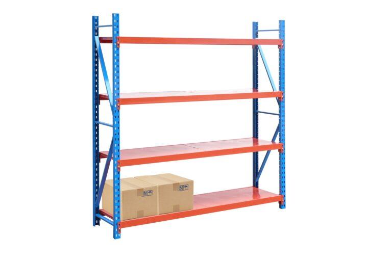Value Industrial Heavy-Duty Warehouse Racks - 40ft, 96"W x 120"L x 24"D
