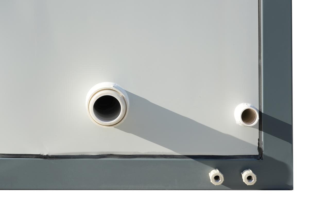 Value Industrial Mobile Toilets simple - simple elegant design - external sceptic & power