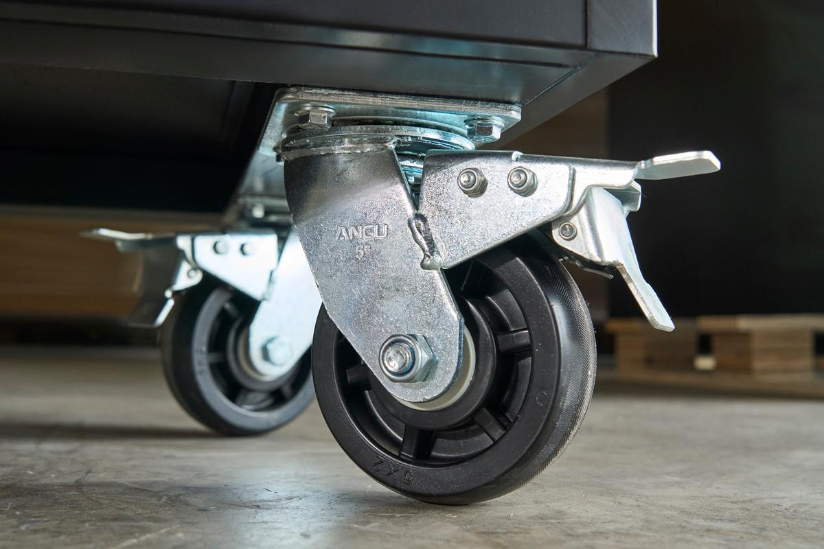 Value Industrial Caster Wheels Kit For 10FT Workbench