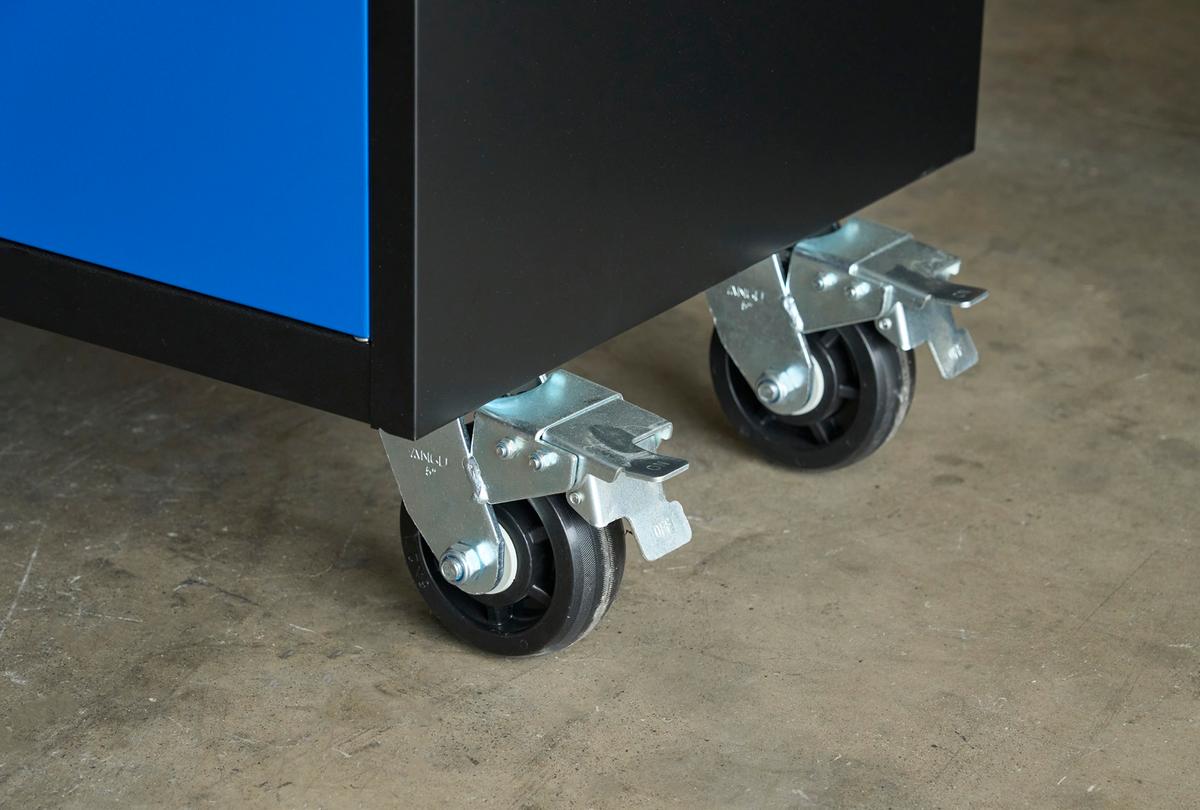 Value Industrial Caster Wheels Kit For 10FT Workbench
