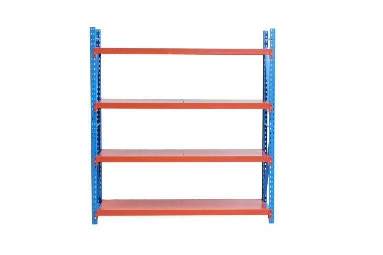 Value Industrial Heavy-Duty Warehouse Racks - 40ft, 96"W x 120"L x 24"D