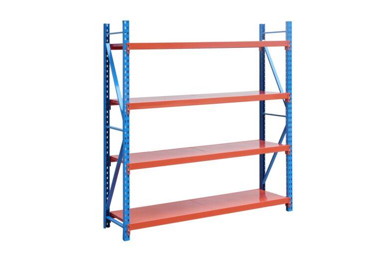 Value Industrial Heavy-Duty Warehouse Racks - 40ft, 96"W x 120"L x 24"D