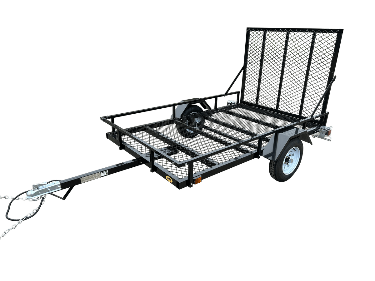 Value Industrial 5ft×8ft Utility Trailer With Ramp Gate