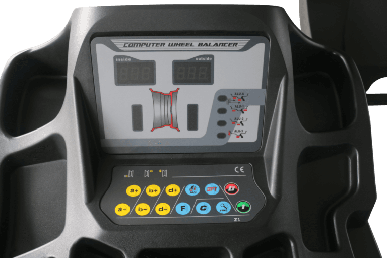 Value Industrial Wheel Balancing Machine - 220 rpm balancing speed - 8s measuring time