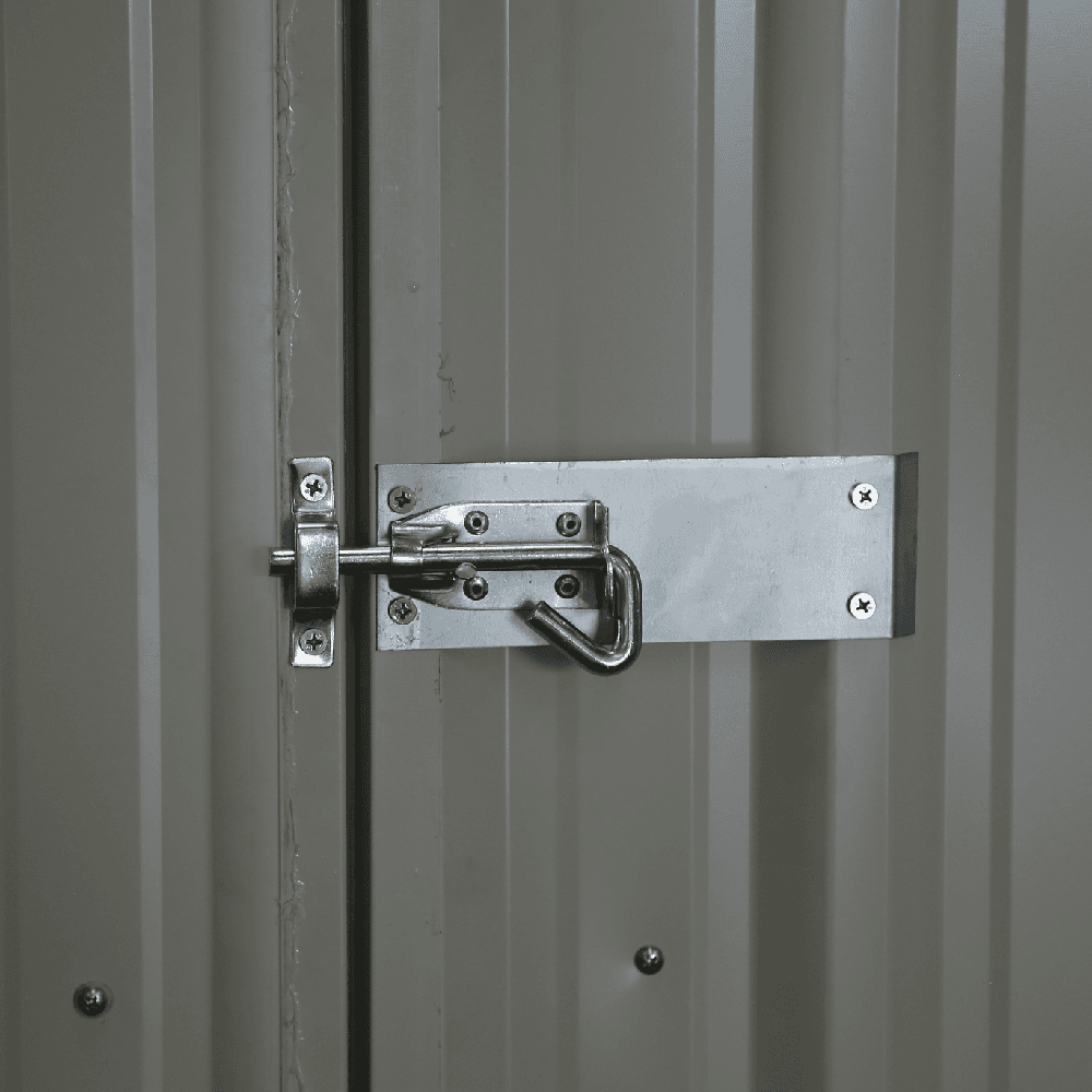 Value Industrial 8'x11' Galvanized Metal Shed - 29 gauge steel walls - resistant snow load and wind load