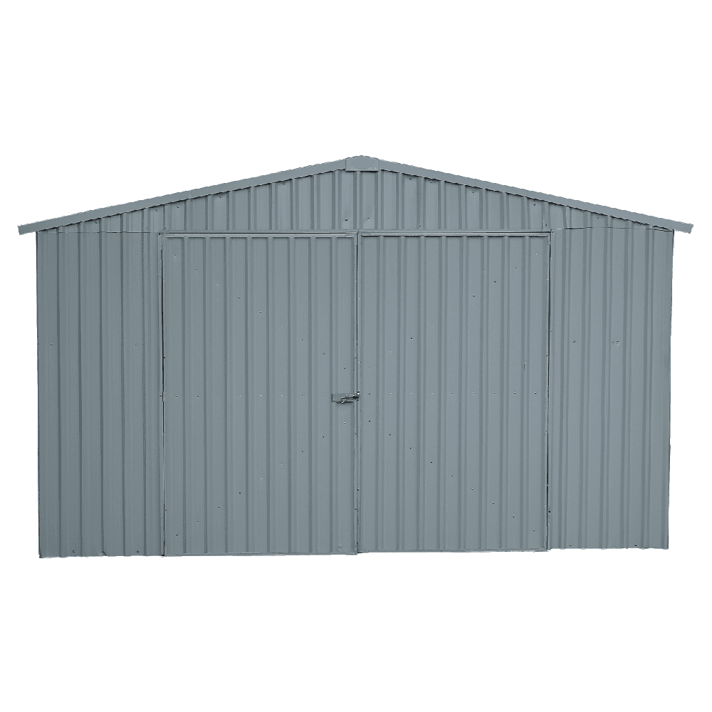 Value Industrial Heavy Duty 14'x19' Steel Car Garage - 27 gauge metal sheet - 75 mph wind resistance