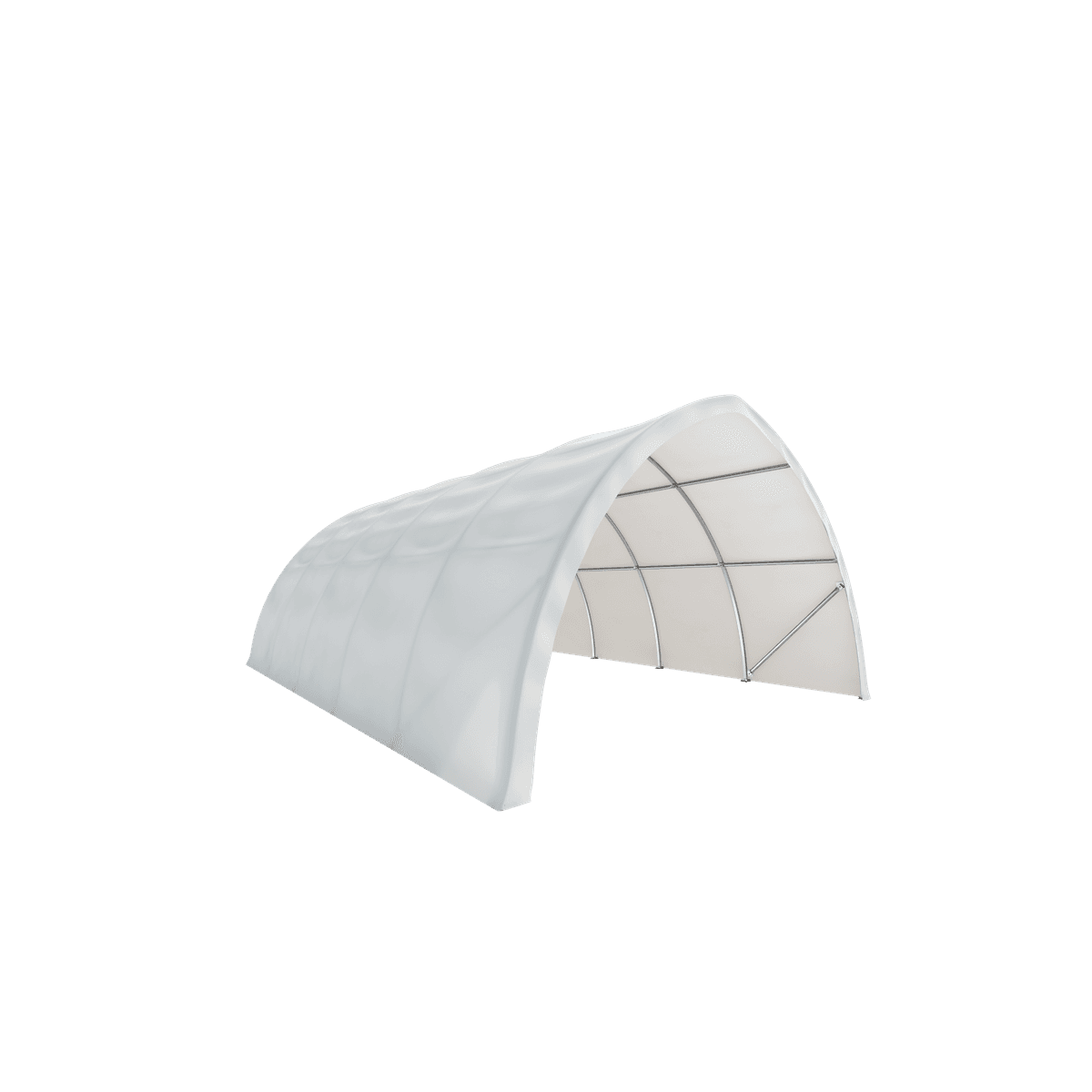 Value Industrial Heavy Duty Storage Peak Shelter - 20' wide x 30' length x 12' height