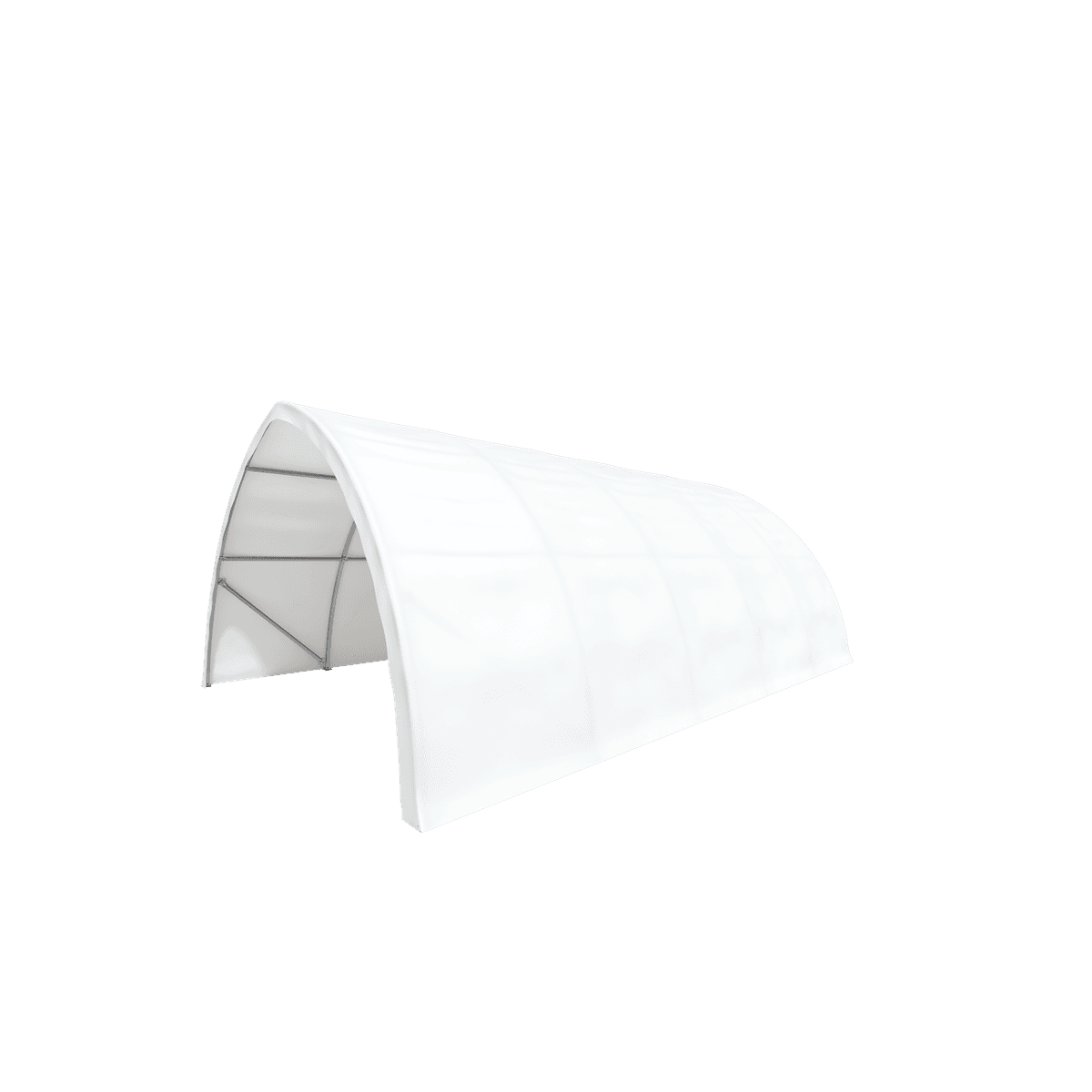 Value Industrial Heavy Duty Storage Peak Shelter - 20' wide x 30' length x 12' height