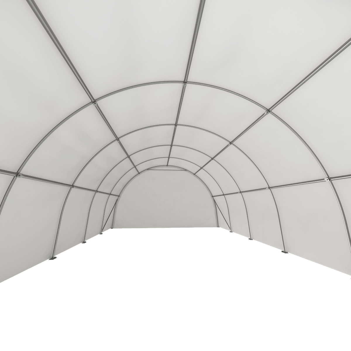 Value Industrial Heavy Duty Storage Shelter - 20' wide x 30' length x 12' height