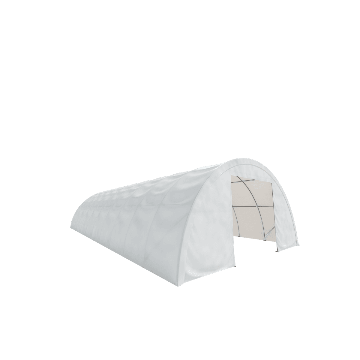 Value Industrial Heavy Duty Storage Shelter - 30' wide x 65' length x 15' height