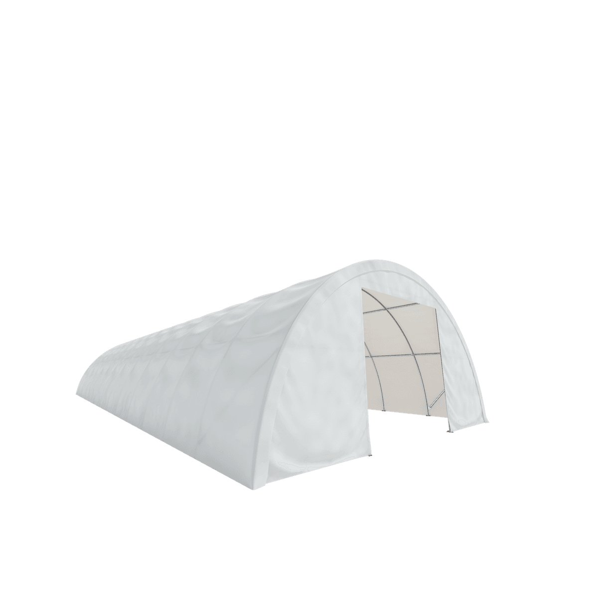 Value Industrial Heavy Duty Storage Shelter - 30' wide x 85' length x 15' height