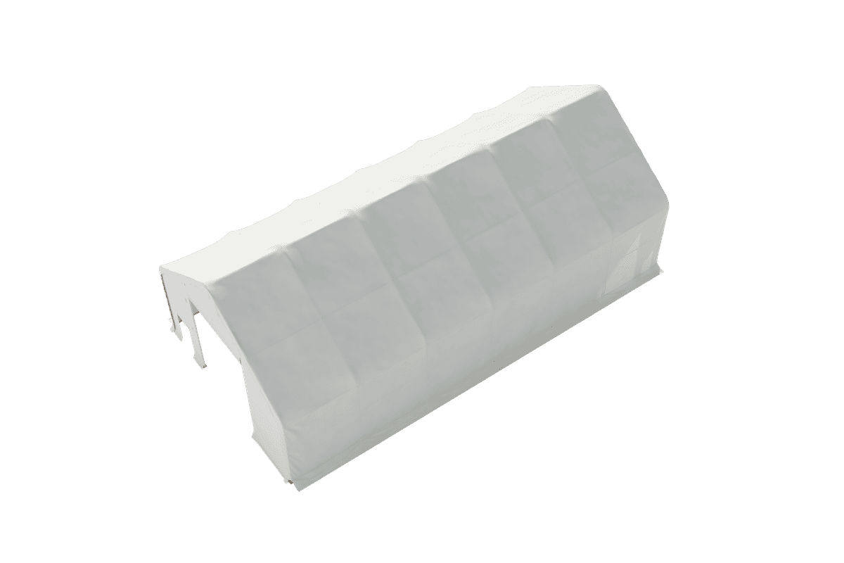 Value Industrial Double Trussed Storage Shelter - 30' wide x 60' length x 22' height