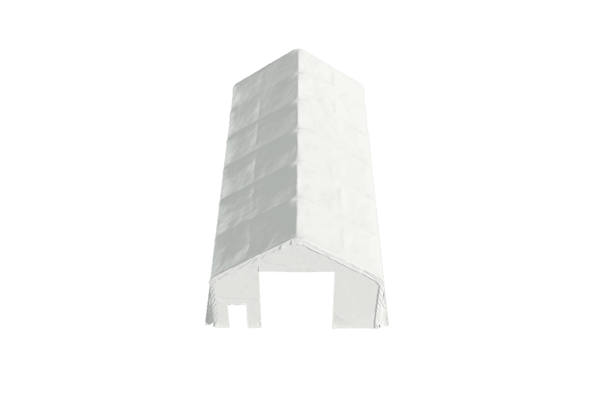 Value Industrial Double Trussed Storage Shelter - 30' wide x 60' length x 22' height