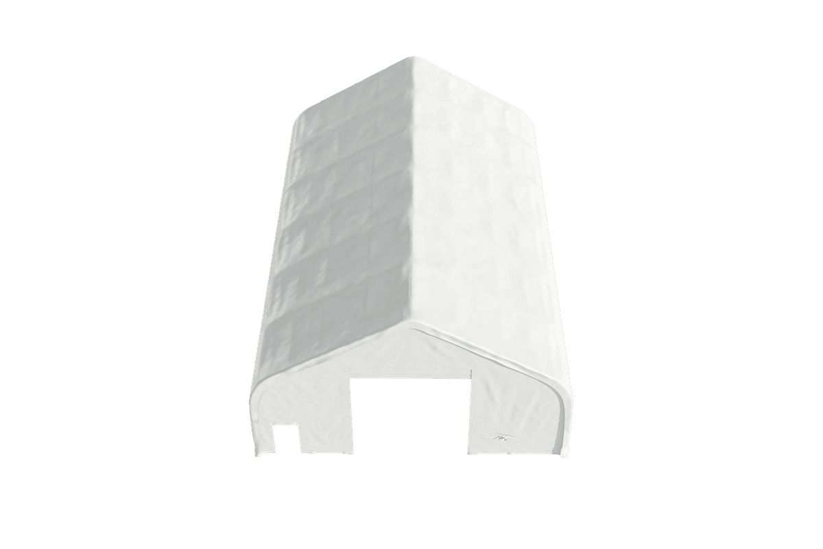 Value Industrial Double Trussed Storage Shelter - 40' wide x 60' length x 24' height