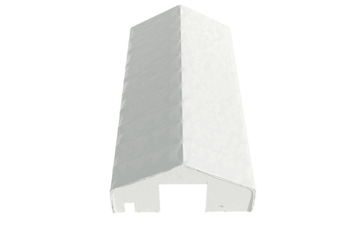 Value Industrial Double Trussed Storage Shelter - 50' wide x 100' length x 26' height