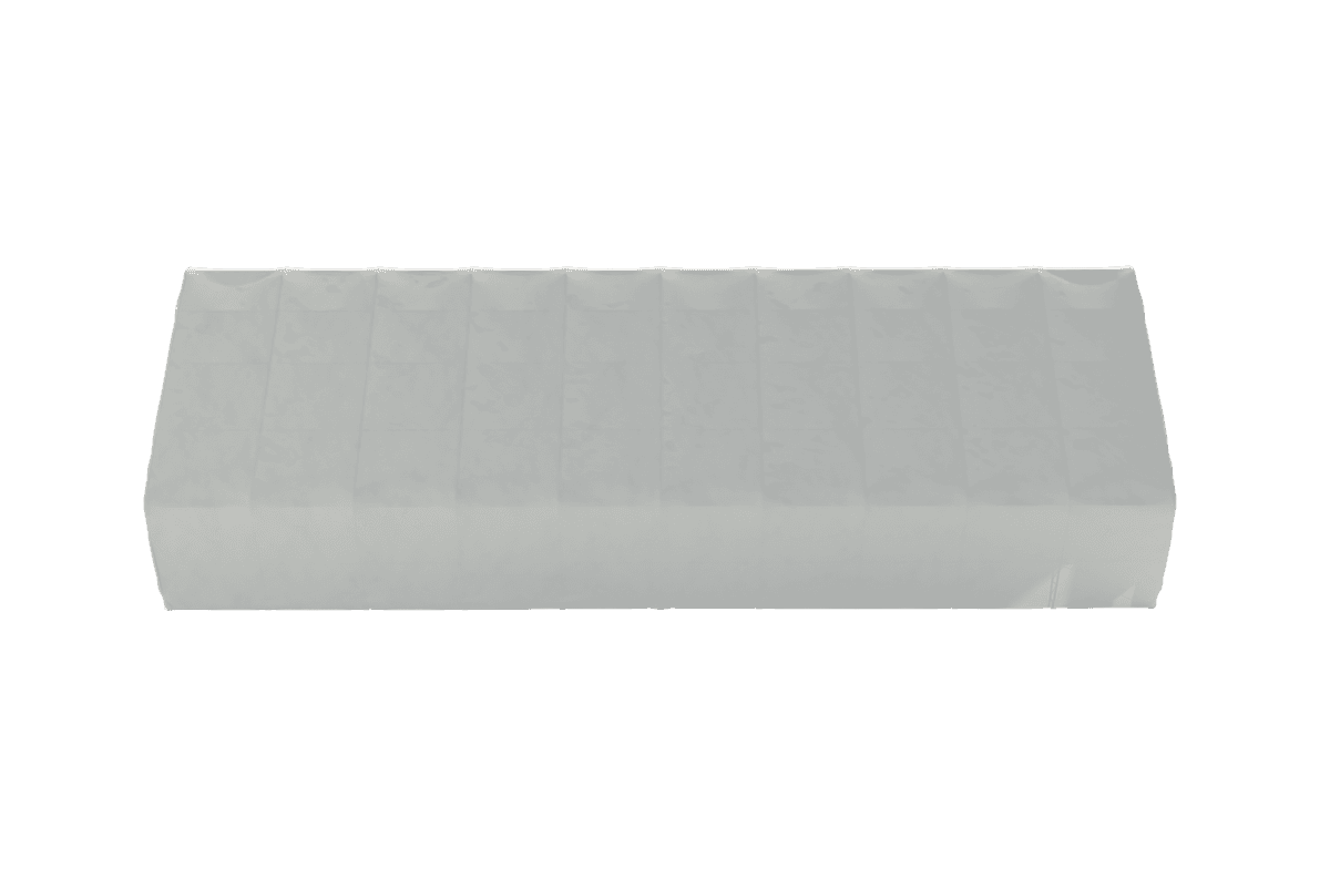 Value Industrial Double Trussed Storage Shelter - 50' wide x 100' length x 26' height