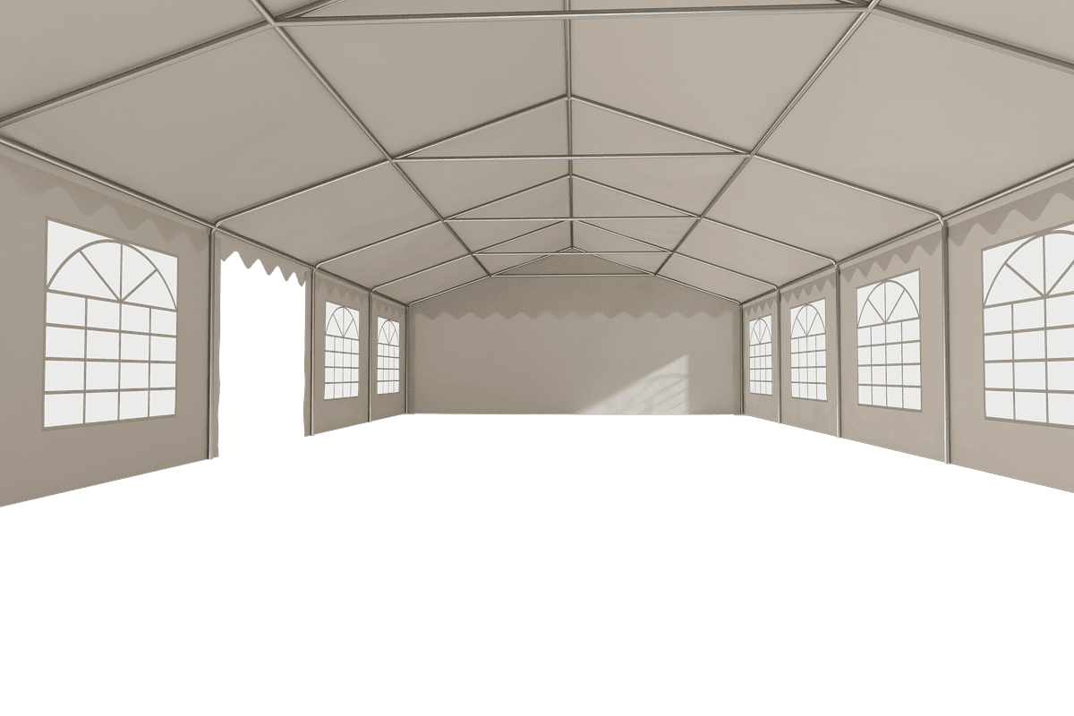 Value Industrial PVC Party Tent - 20' wide x 40' length