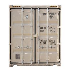 Value Industrial 40' used High-Cube Containers - wind and watertight