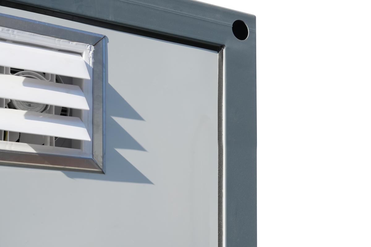 Value Industrial Mobile Toilets simple - simple elegant design - external sceptic & power