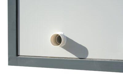 Value Industrial Portable Double Toilet - simple elegant design - external sceptic & power