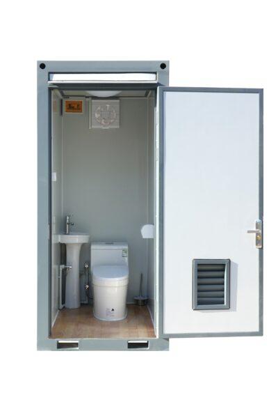 Value Industrial Mobile Toilets simple - simple elegant design - external sceptic & power
