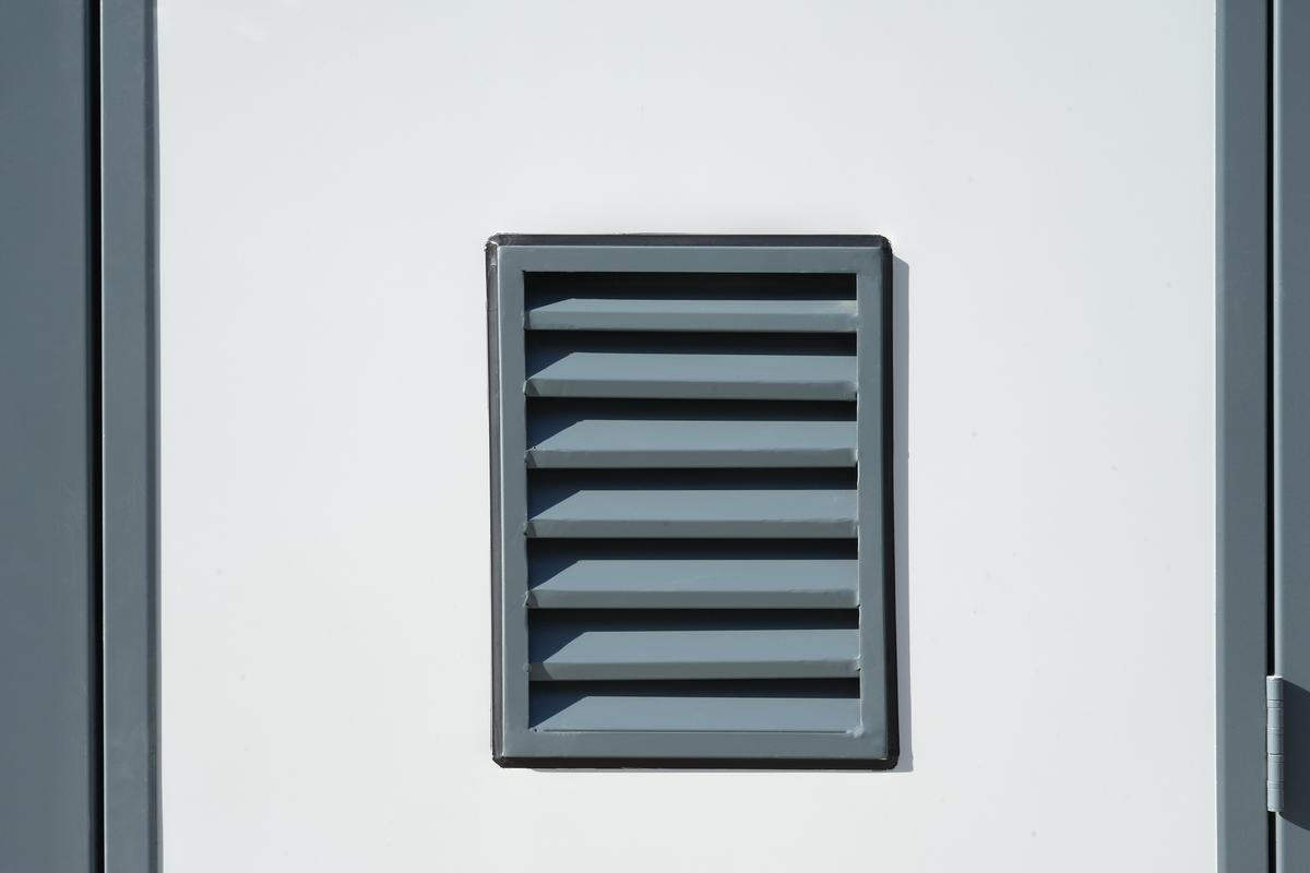 Value Industrial Portable Double Toilet - simple elegant design - external sceptic & power