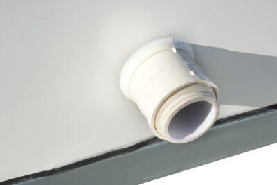 Value Industrial Mobile Toilets simple - simple elegant design - external sceptic & power