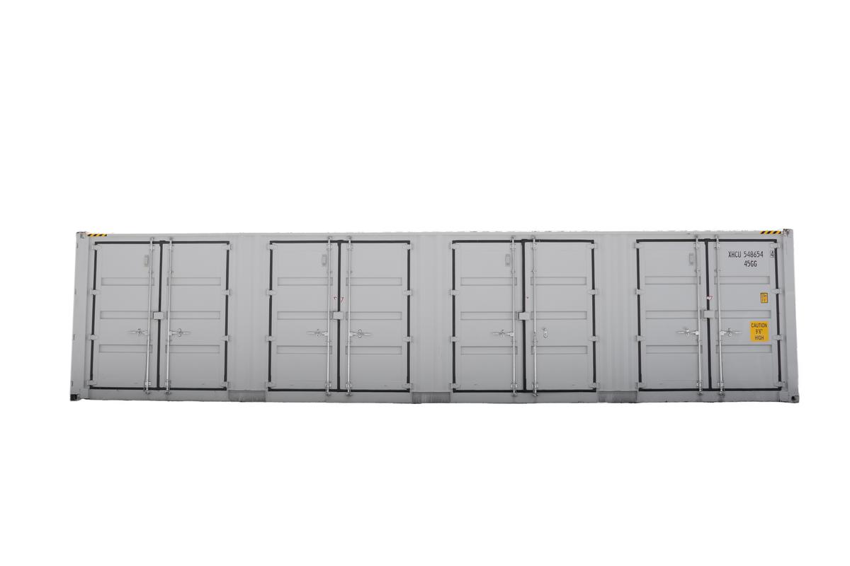 Value Industrial 40 foot High Cube Multi-door container - 4 side door - brand new