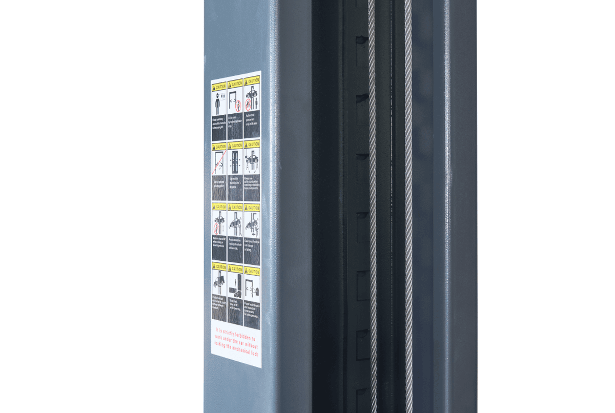 Value Industrial 10000 lbs Car Lift - Low Rise Base Plate - 12 HP force - 5500 kg capacity