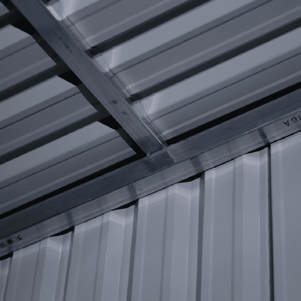 Value Industrial Metal Livestock Shelter - 19' wide x 12' length