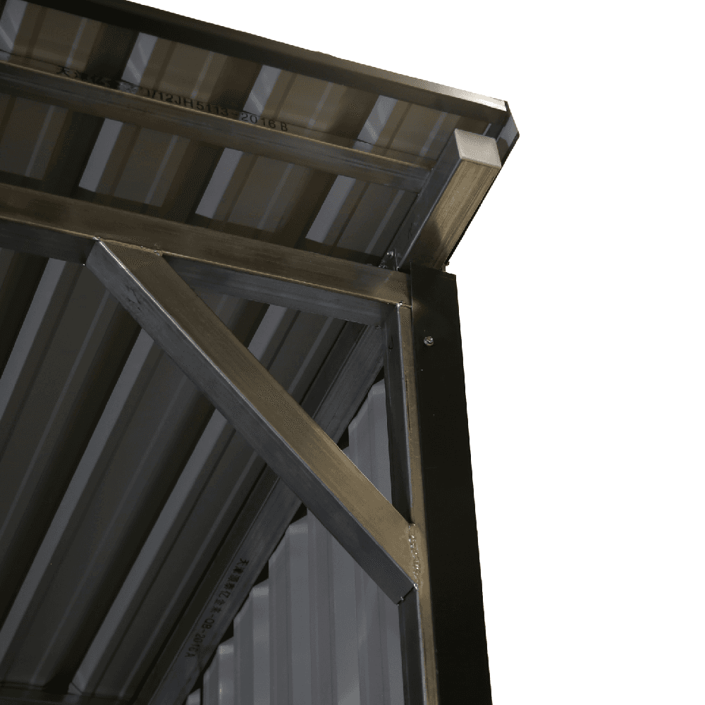 Value Industrial Metal Livestock Shelter - 19' wide x 12' length