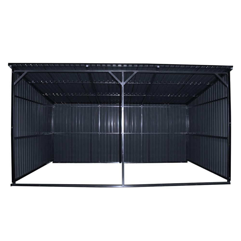 Value Industrial Metal Livestock Shelter - 19' wide x 12' length
